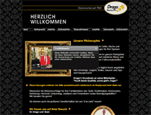 Tablet Screenshot of drago-restaurant.de